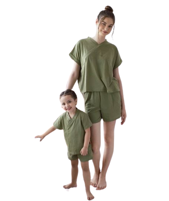 Kottonville Baju Outer Anak Kei Kimono Dewasa 1